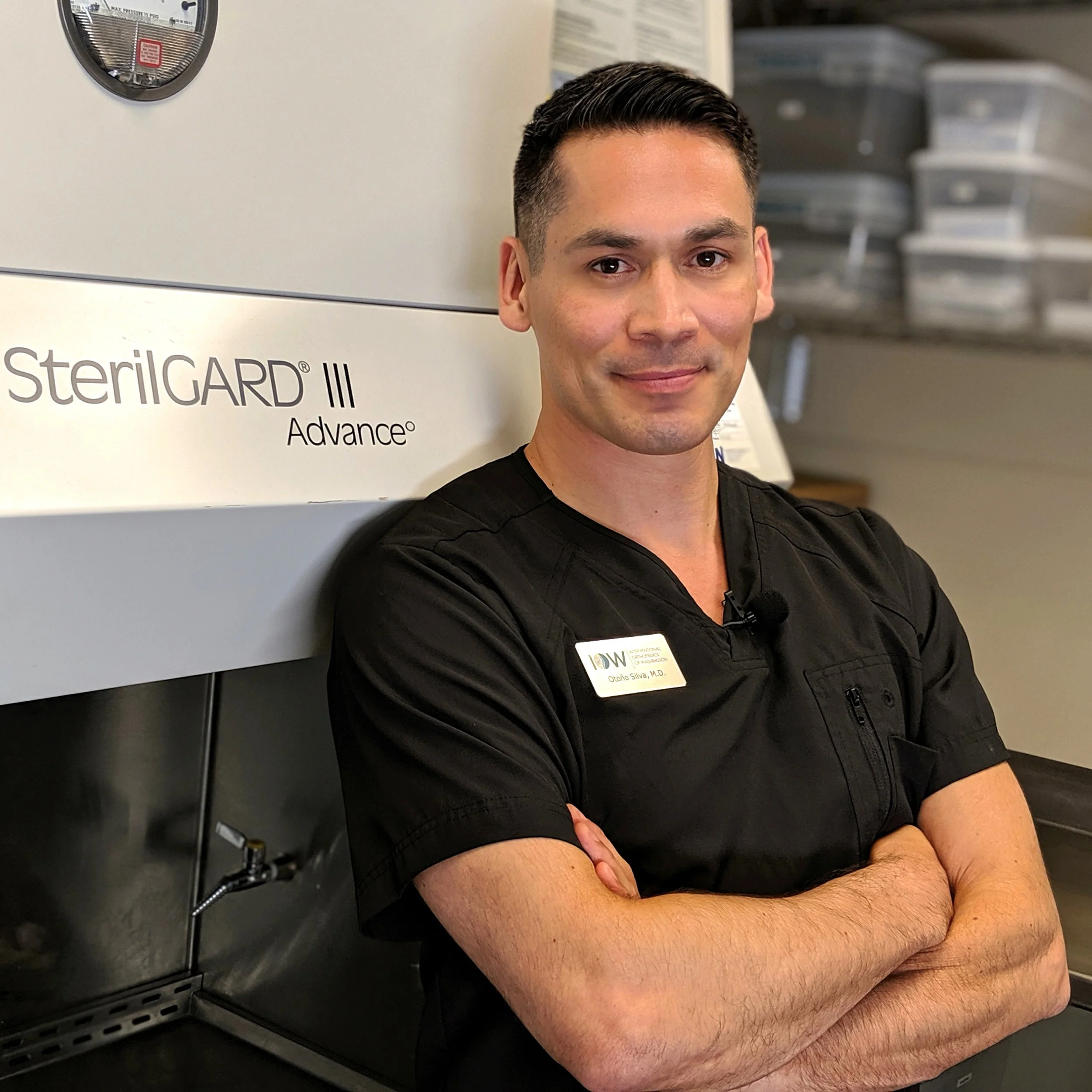 Otoño Silva, MD: Dr. Silva, founder of Interventional Orthopedics of Washington in Bellevue, Washington, is board certified in Physical Medicine and Rehabilitation. Following this, he completed a specialized fellowship in Interventional Orthopedics with a focus on regenerative therapies, including prolotherapy, PRP (Platelet Rich Plasma) and Stem Cell Therapy for orthopedic/musculoskeletal applications. He has a passion for professional development, continued education, teaching, research, and developing a partnership with his patients to work towards their optimal health with an integrative approach. Before his formal medical training, Dr. Silva earned a bachelor of science degree in nutrition and trained and worked as a massage therapist. This training, along with a personal regenerative medicine treatment experience changed his life and inspired him to enter the medical field. His skills as a body worker have enhanced his hands-on physical exam skills as a physiatrist and interventional orthopedic specialist. In addition, this has taught and enabled him to incorporate a holistic approach for patient care into his practice. As a part of this holistic approach he utilizes IMS / dry needling for diagnostic purposes and pain relief for patients, appropriately refers his patients for chiropractic care, physical therapy, nutritional planning and hormone balance as needed to comprehensively address their health and well-being. At Interventional Orthopedics of Washington, Dr. Silva creates a balance between a natural approach and traditional medicine. Rather than mask your symptoms with pain medication and steroid injections that will contribute to degeneration of your joints and tissues, his goal is to diagnose the underlying causes of your pain. This allows him to develop a plan to address the source of your pain and assist in healing and restoration of a healthy, potentially pain free, active lifestyle. He achieves this by utilizing science-backed, groundbreaking regenerative medical therapies, such as platelet-rich plasma (PRP) and stem cell treatments that harness and bolster your body’s own healing abilities. Dr. Silva continues to expand his skills and knowledge by conducting research in interventional orthopedics to advance the field of regenerative medicine. He also teaches courses for the Interventional Orthopedics Foundation (IOF) around the country to share his advanced knowledge and pass these skills on to other physicians.