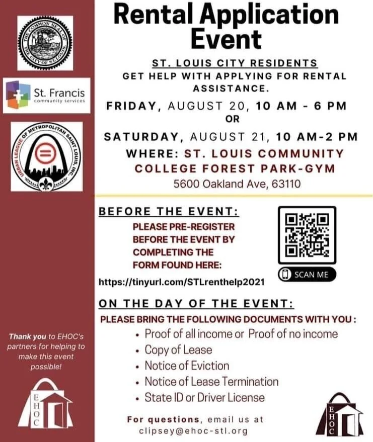Upcoming Rental Assistance Event