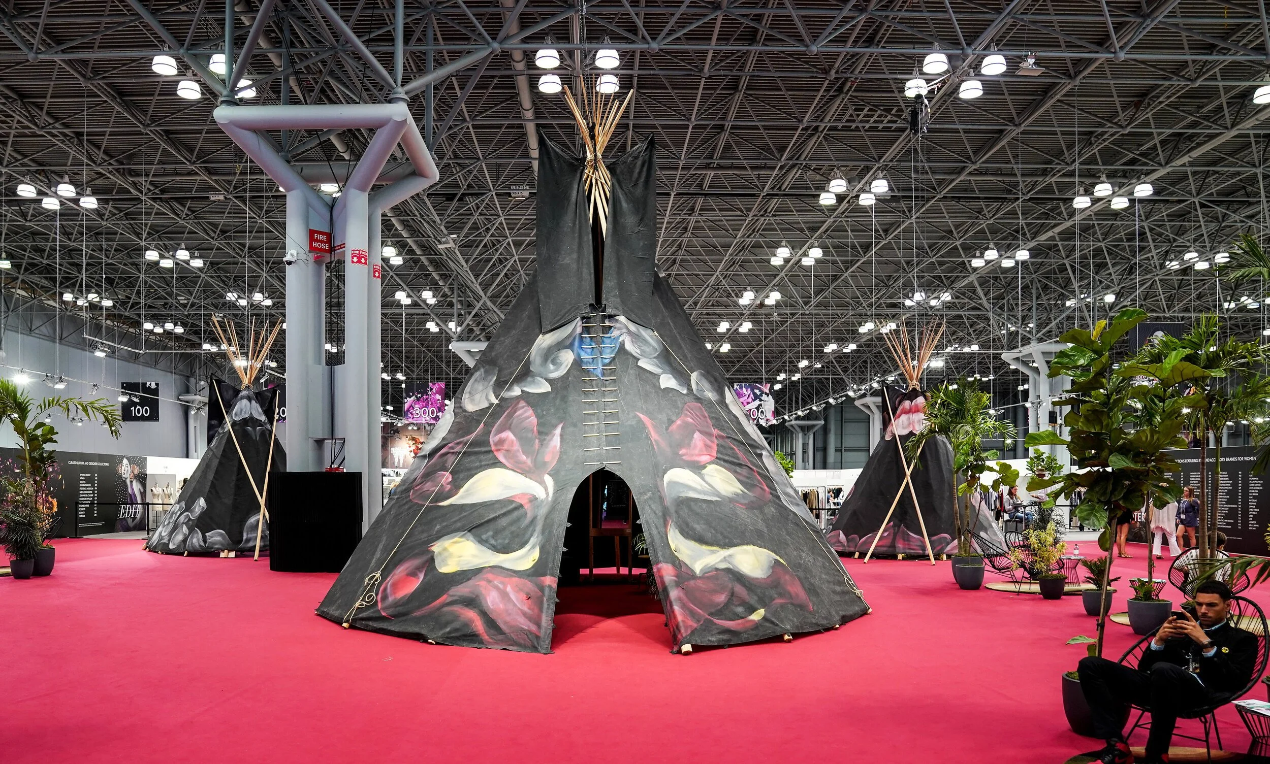 Coterie Tipis:  Javitz Center, Manhattan, NY