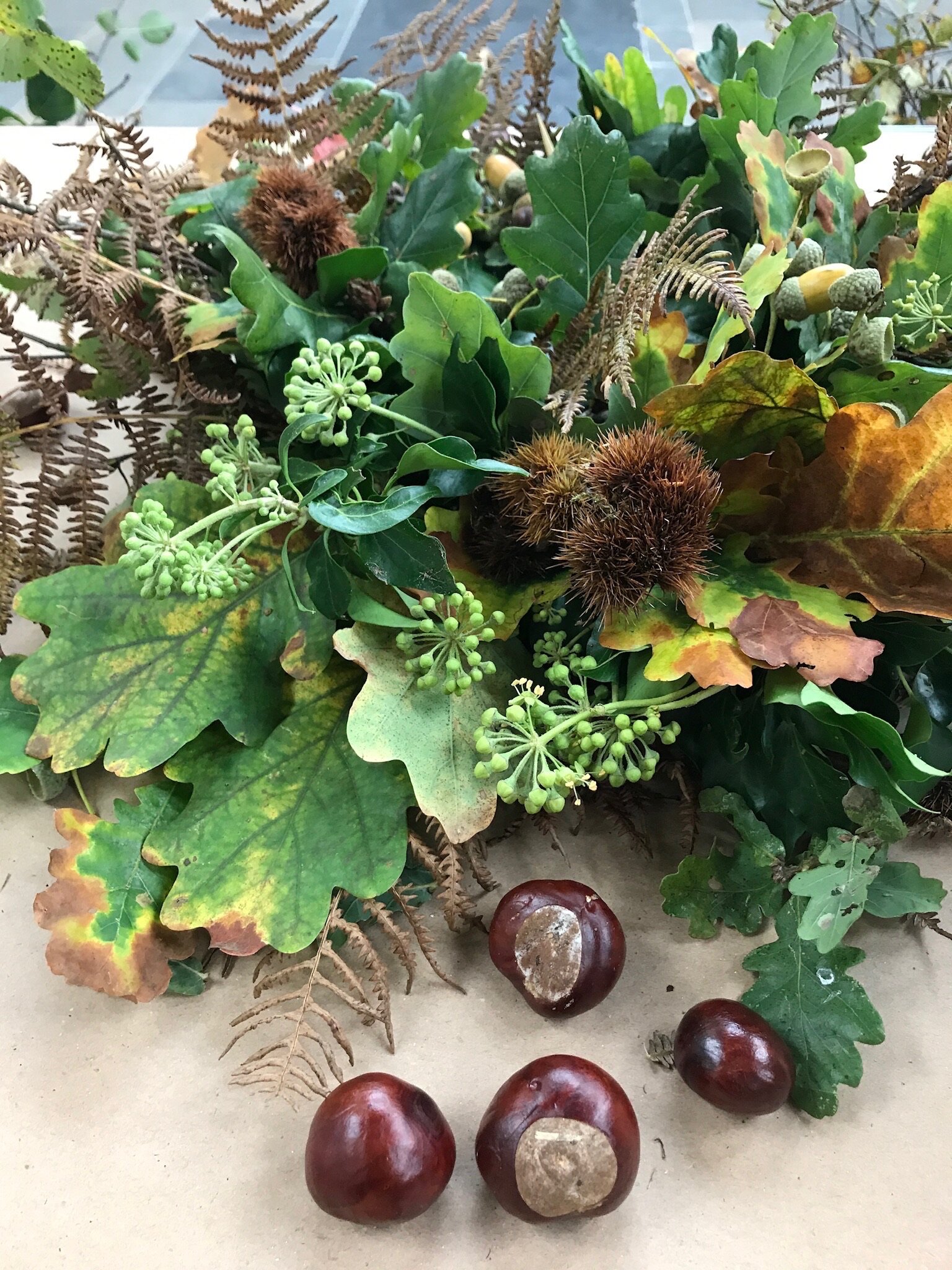 Autumn Abundance - Table Wreathing