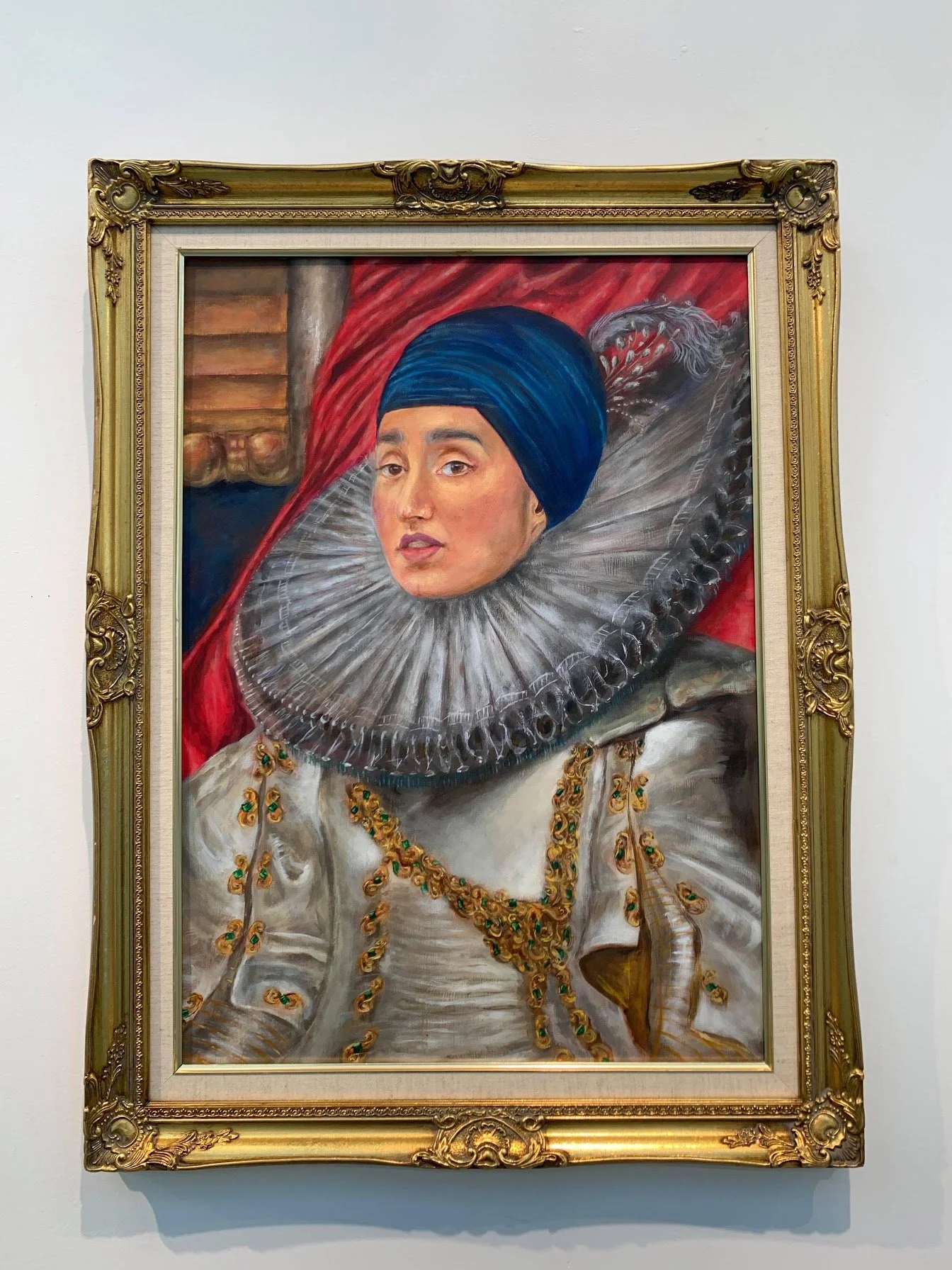 Sunroop Kaur II, 24” X 30” inches (unframed), acrylic on wood, 2019.jpeg