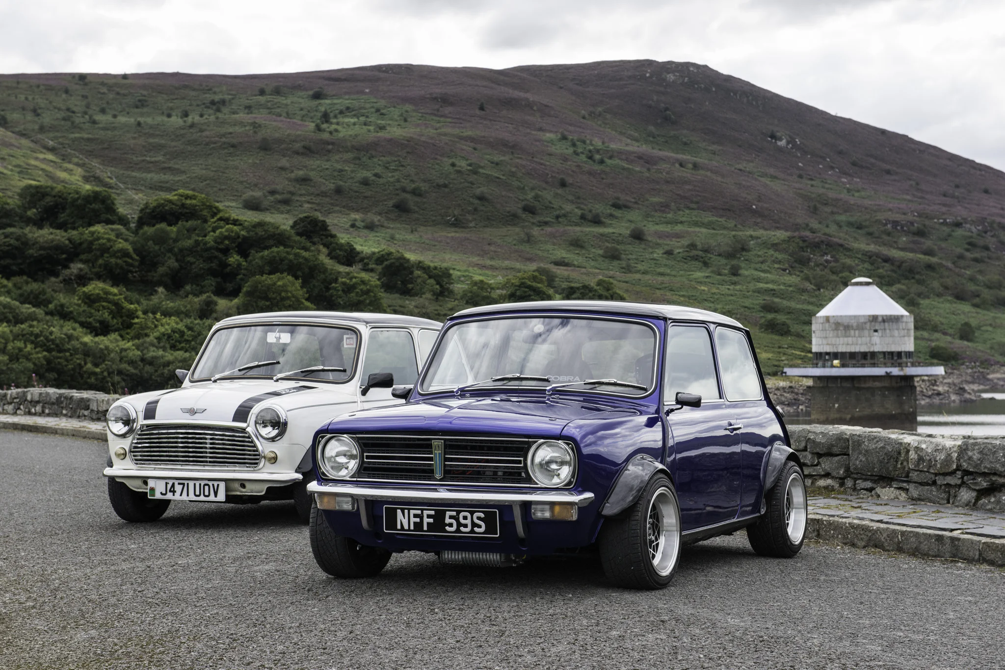 1992 ROVER MINI COOPER & 1977 LEYLAND MINI CLUBMAN | OWNER - SAM EDWARDS | LOCATION - LLYN CELYN
