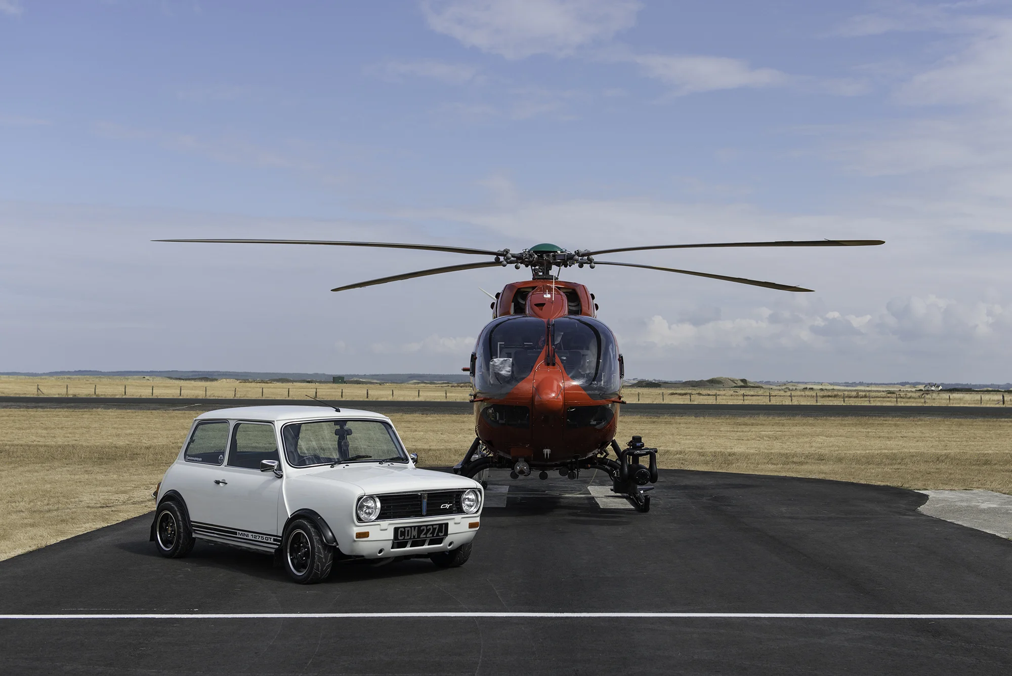 1970 AUSTIN MINI CLUBMAN | OWNER - JAMIE STEVENS | LOCATION - WALES AIR AMBULANCE BASE, CAERNARFON AIRPORT