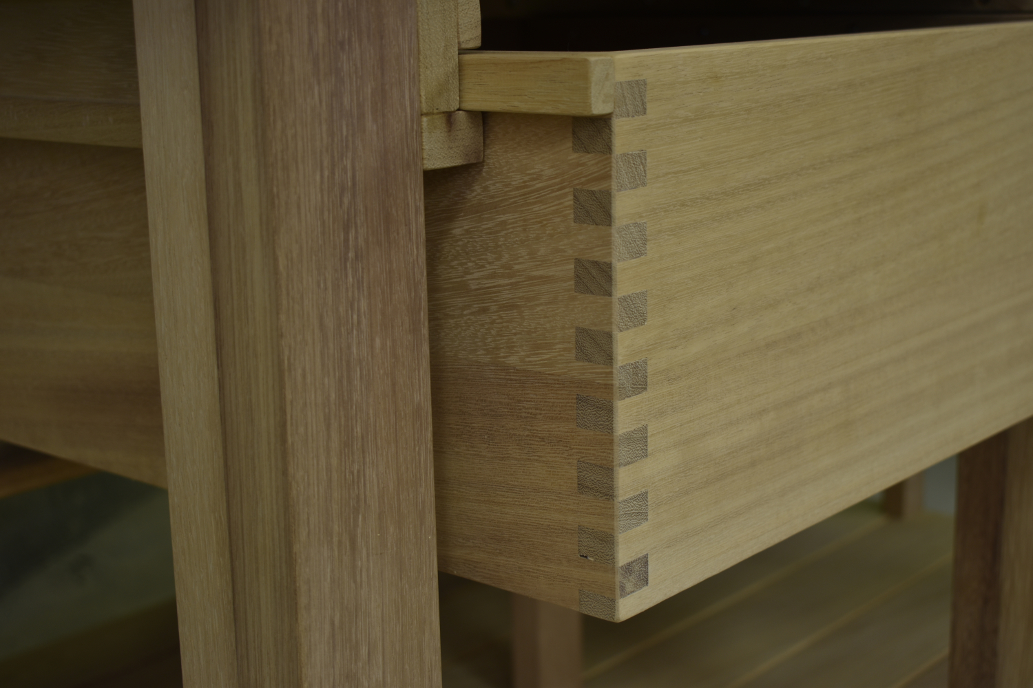Finger jointed drawer boxes