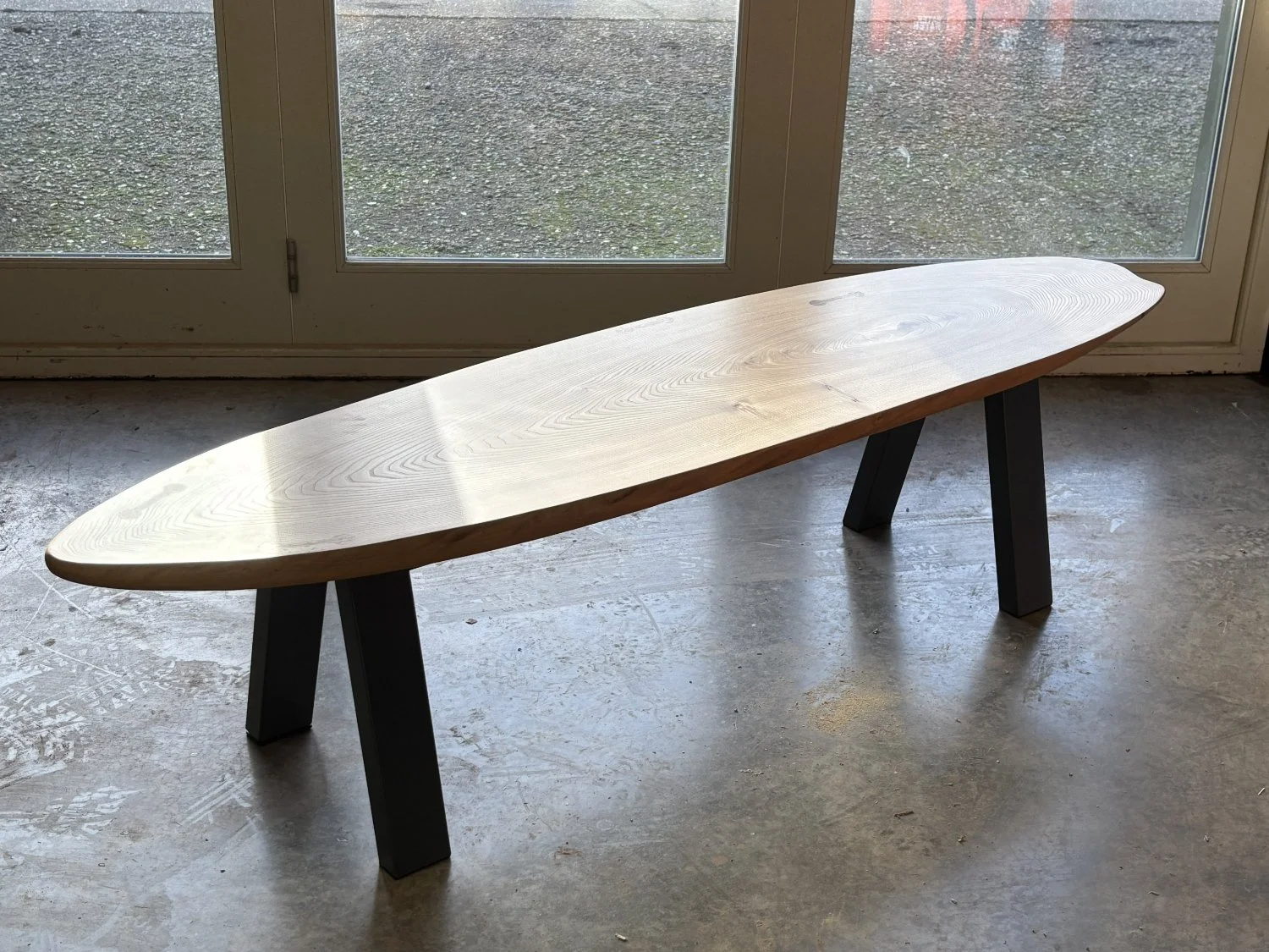 Elm End grain Coffee table