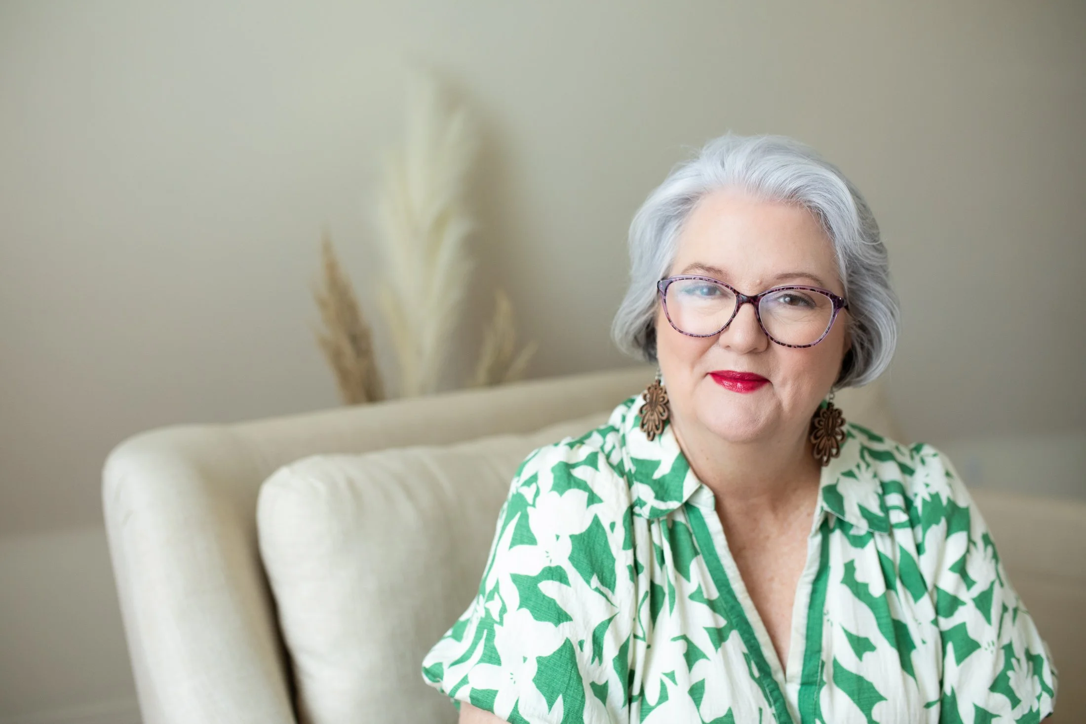 Elegant portrait of Judith from the Wise Women 50 Over 50 Portrait Experience in Houston by Amanda Faucett.