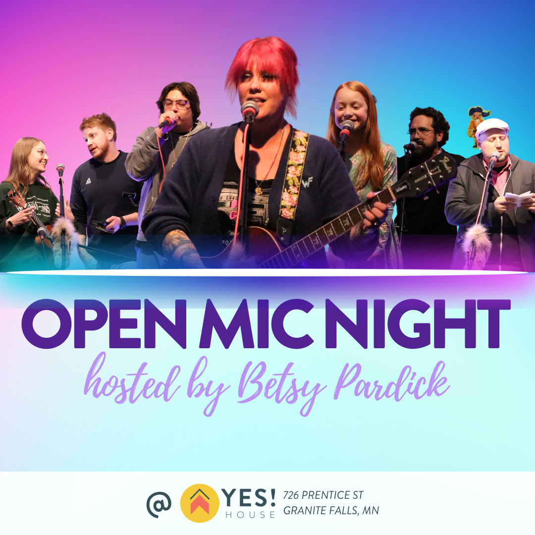 Open Mic Night hosted by Betsy Pardick