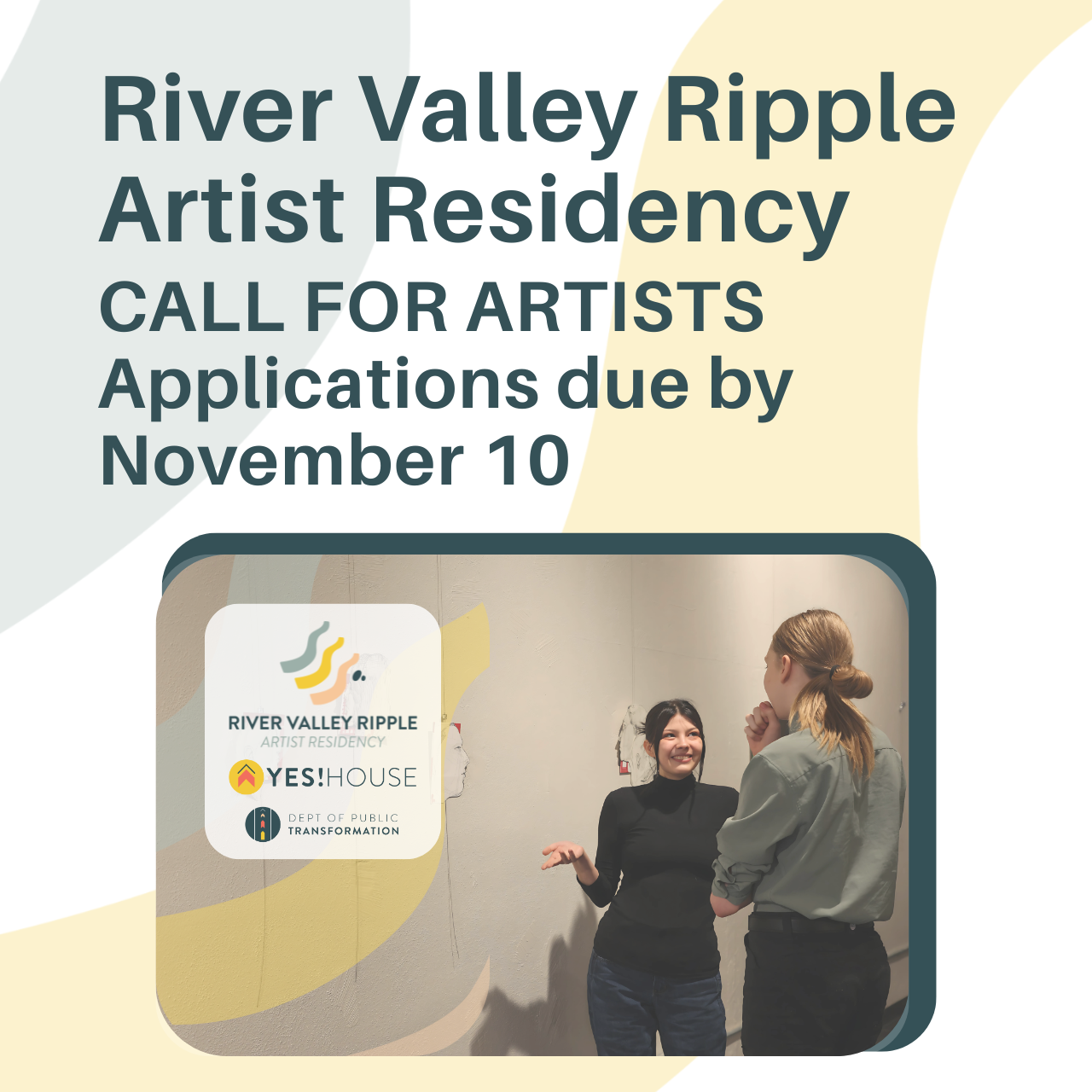 River Valley Ripple Artist Residency | Application Due Date