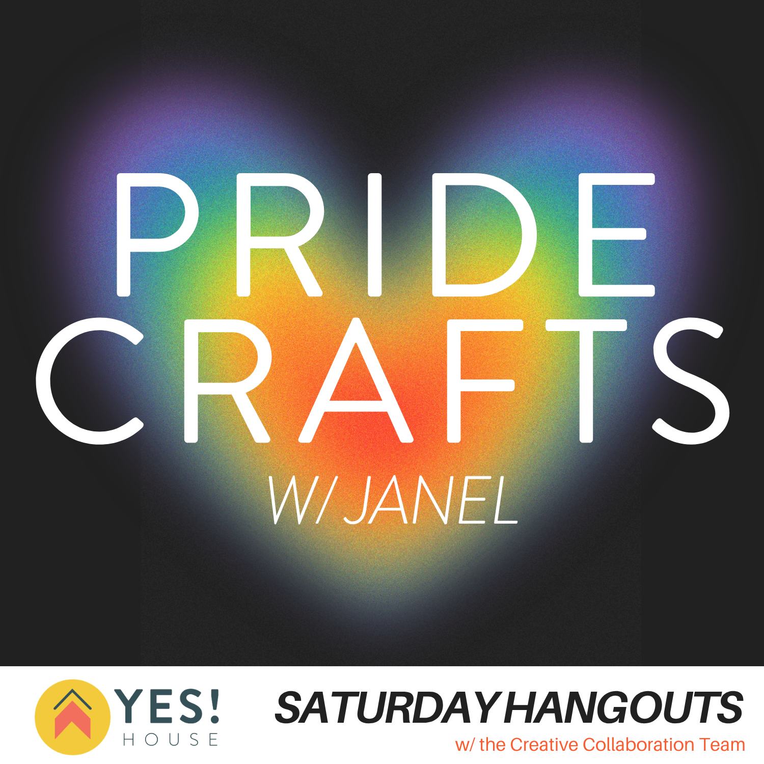 CCT Saturday Hangout: Pride Crafts w/ Janel