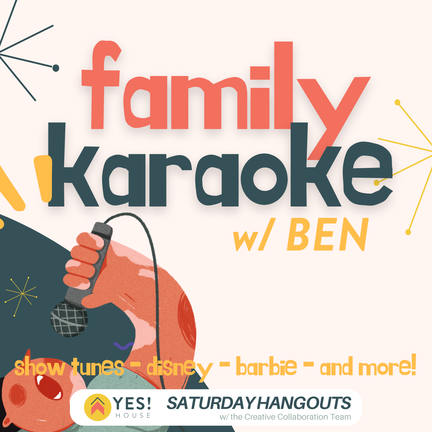 CCT Saturday Hangout: Family Karaoke w/ Ben