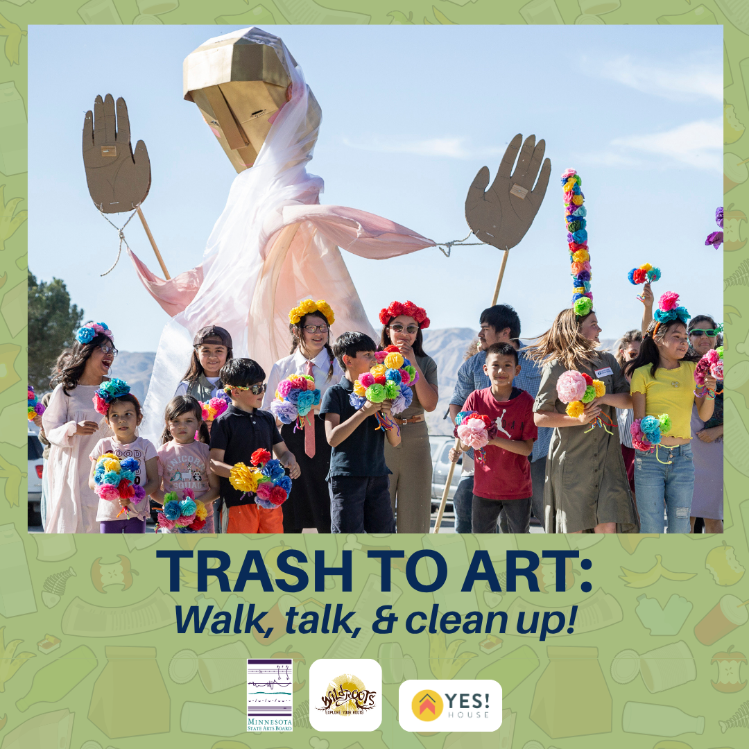 Trash to Art: Walk, talk &amp; clean up