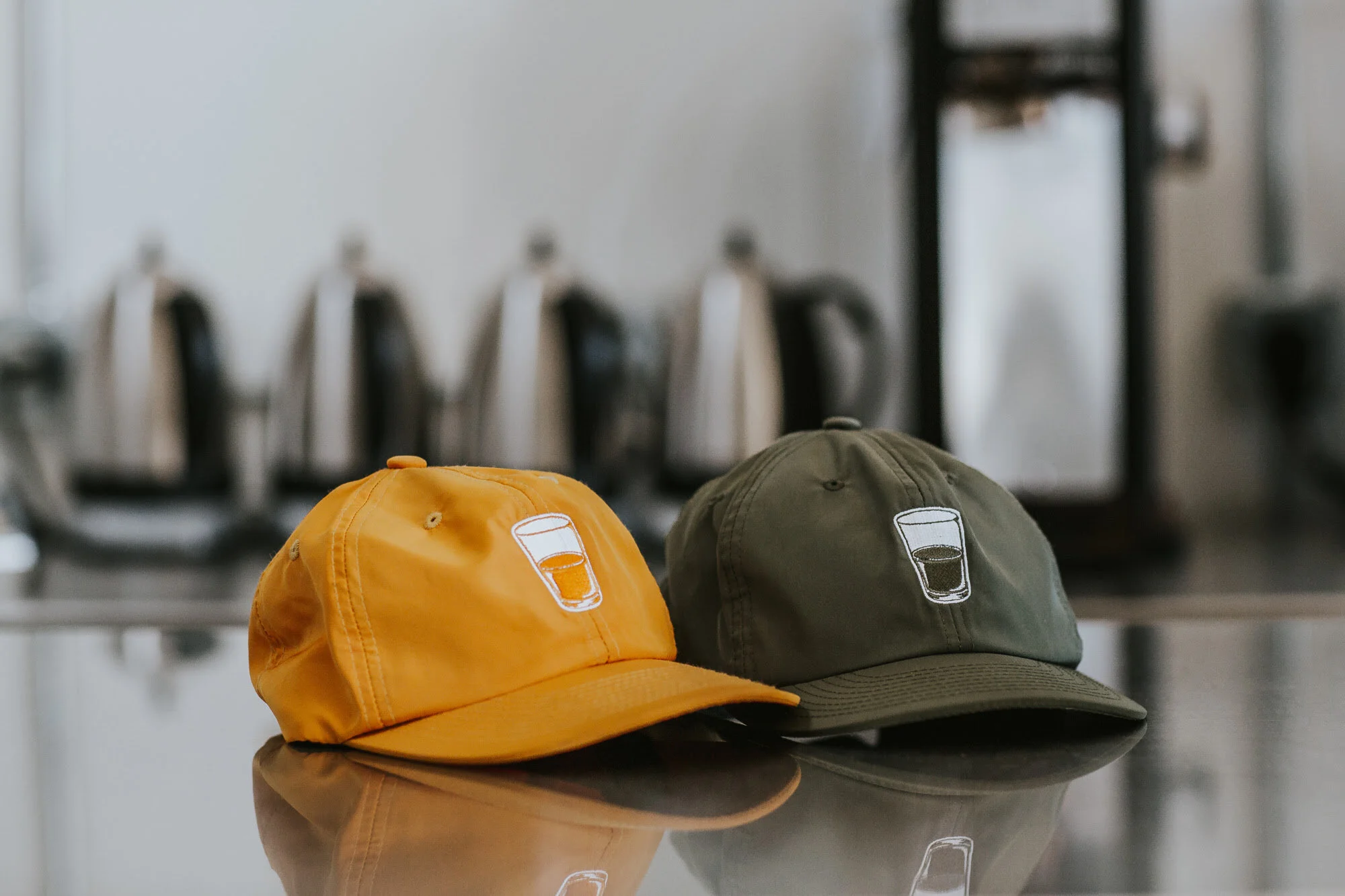 Half Full Recycled Nylon Hat