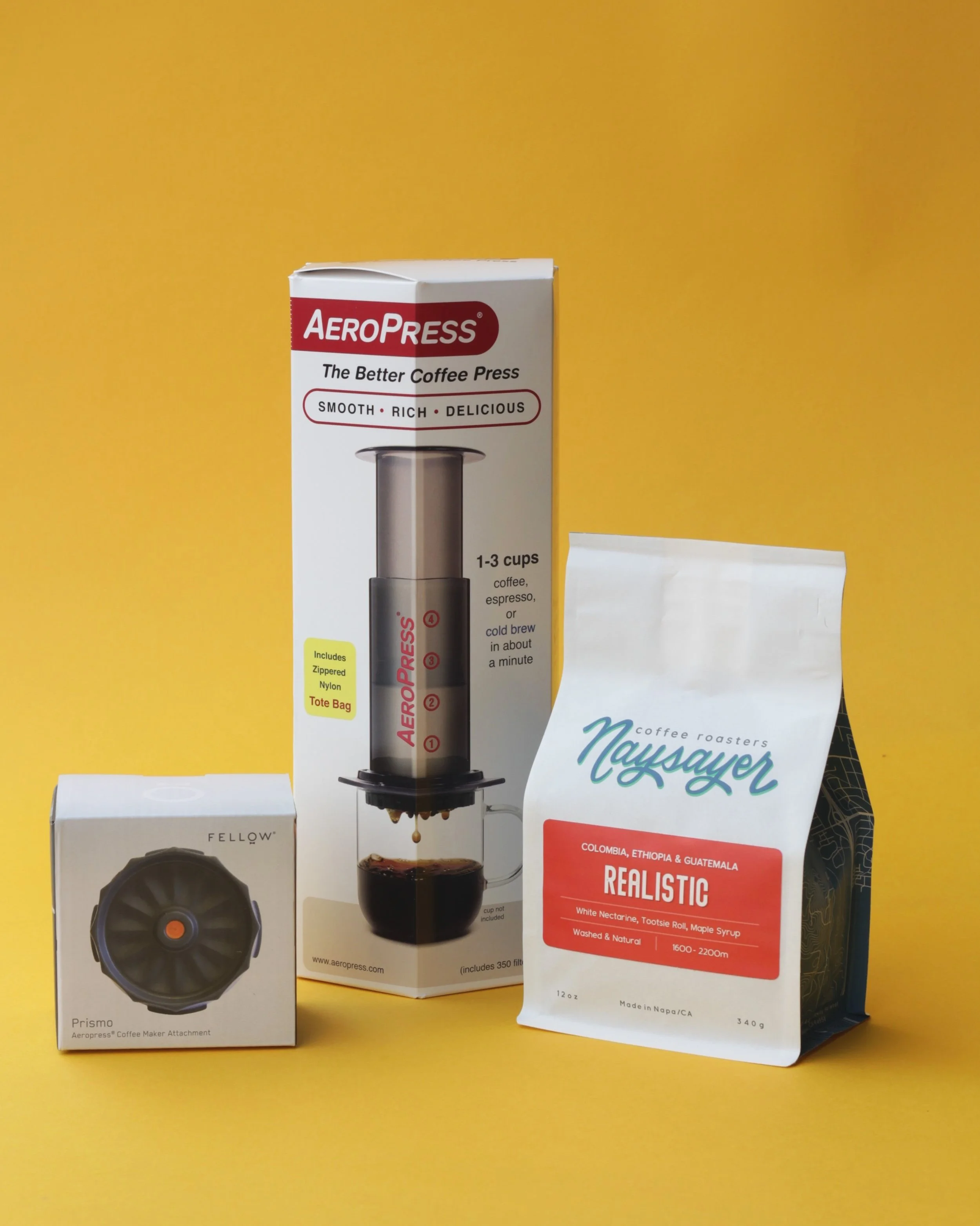 Naysayer Coffee Roasters AeroPress Combo