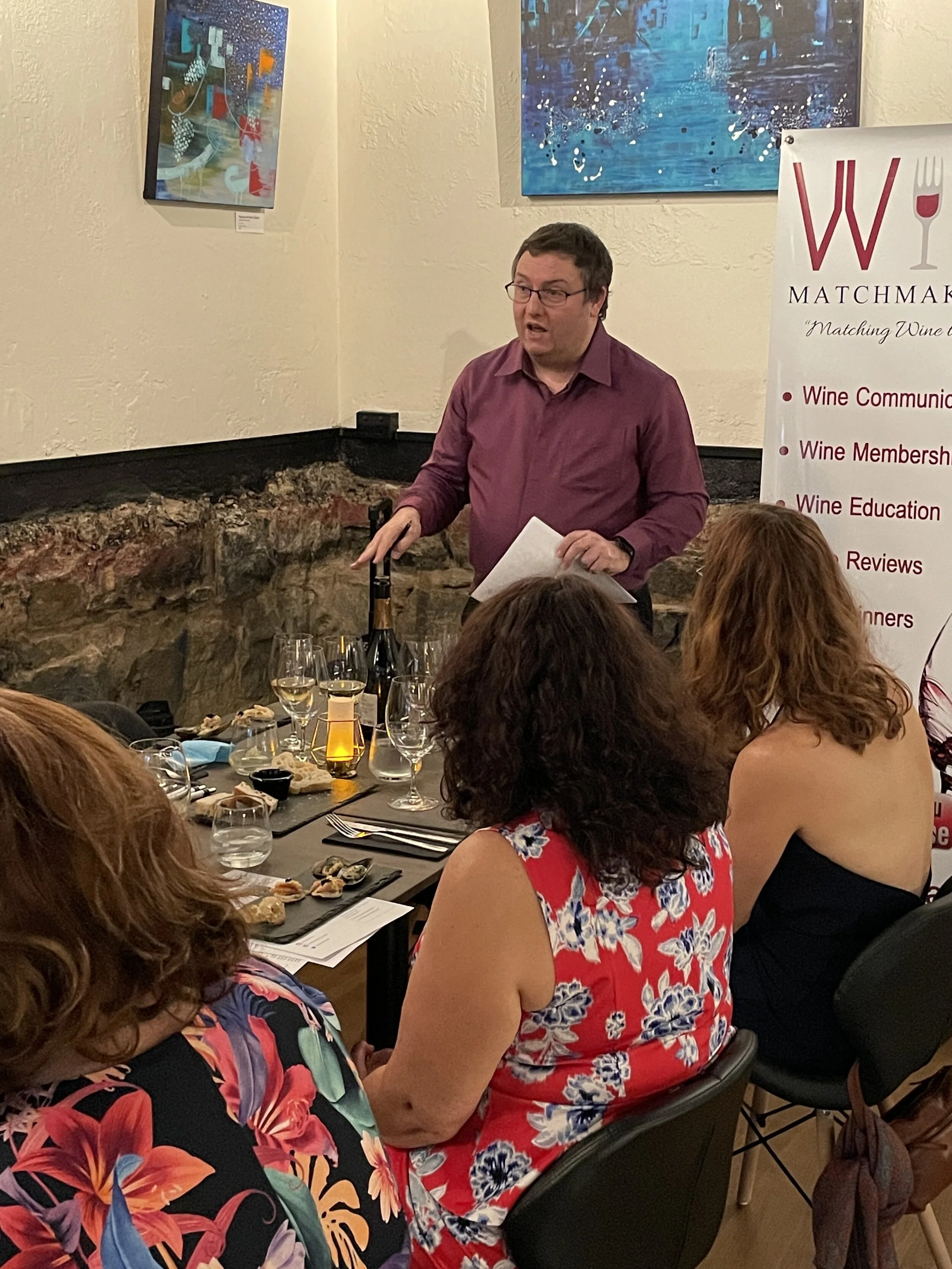 Tony Anderson, wine matchmaker, event 1jpg