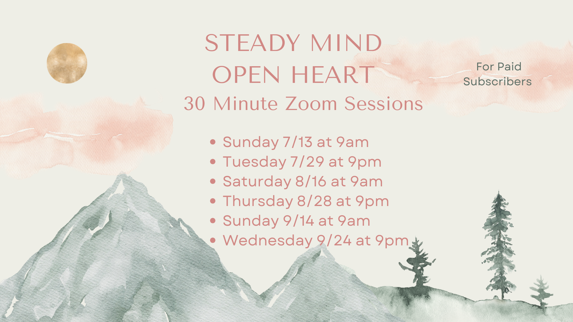 Live Guided Group Meditation