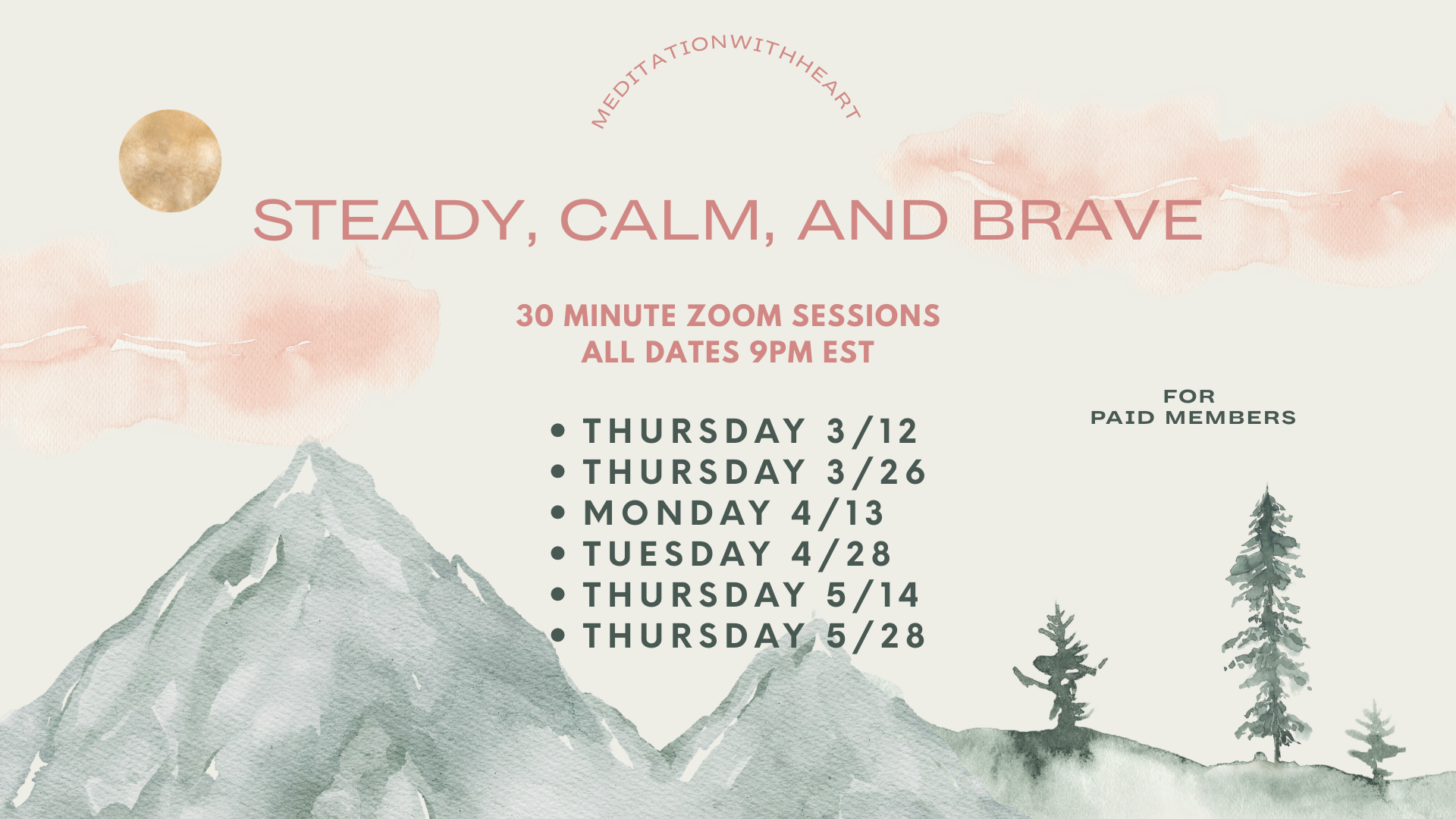 Live Guided Group Meditation 