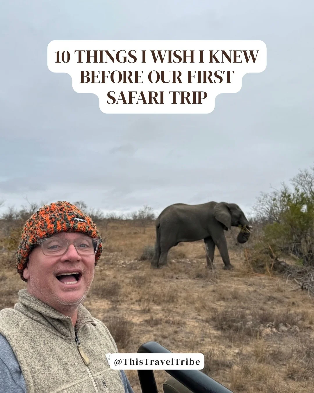 10 Things I wish I knew before our first safari trip 👇🏼👇🏼👇🏼

1. Talk to your guide
Don&rsquo;t be afraid to ask questions! These safari drives are full of so much information and they are eager to share with you. 
Ask about the animals, terrain