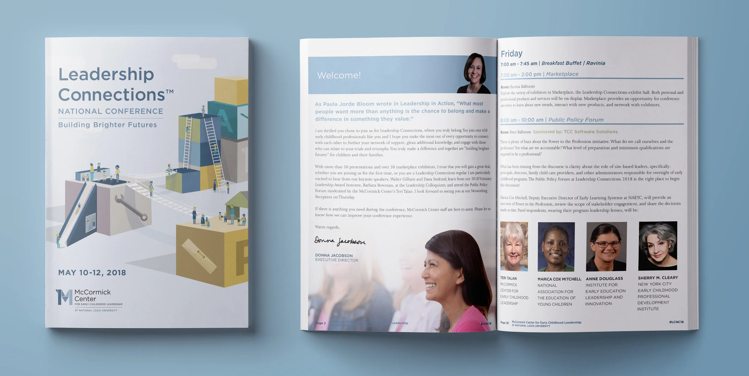 The program book with schedule information and maps was in pdf format and participants were directed to download it on their own and print if they needed a hard copy. Participants could also use the accompanying app to find the information they needed.