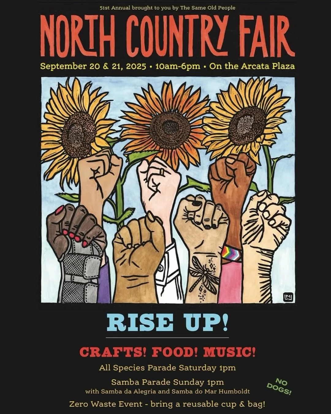 We are excited to connect with the community at this year&rsquo;s North Country Fair! Visit the Ink People booth on H St. this Saturday to learn more about our work weaving arts &amp; culture into the fabric of our community and ways that YOU can get
