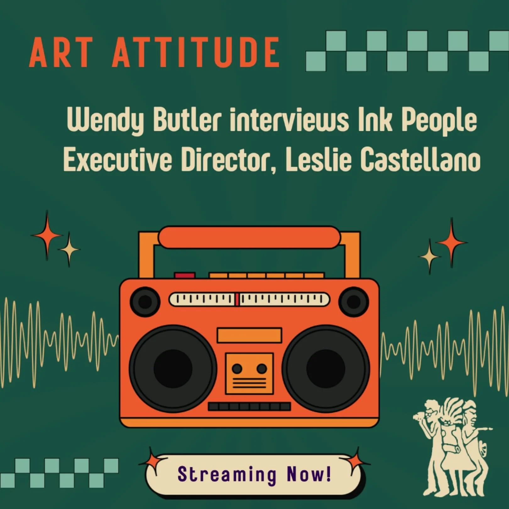 Head over to Humboldt Hot Air&rsquo;s archive to stream a new interview about the Ink People&rsquo;s purchase of 535 5th St. in Eureka and exciting plans for the future! Link in our bio and in caption.

Art Attitude
With Wendy Butler
Inventive, refle