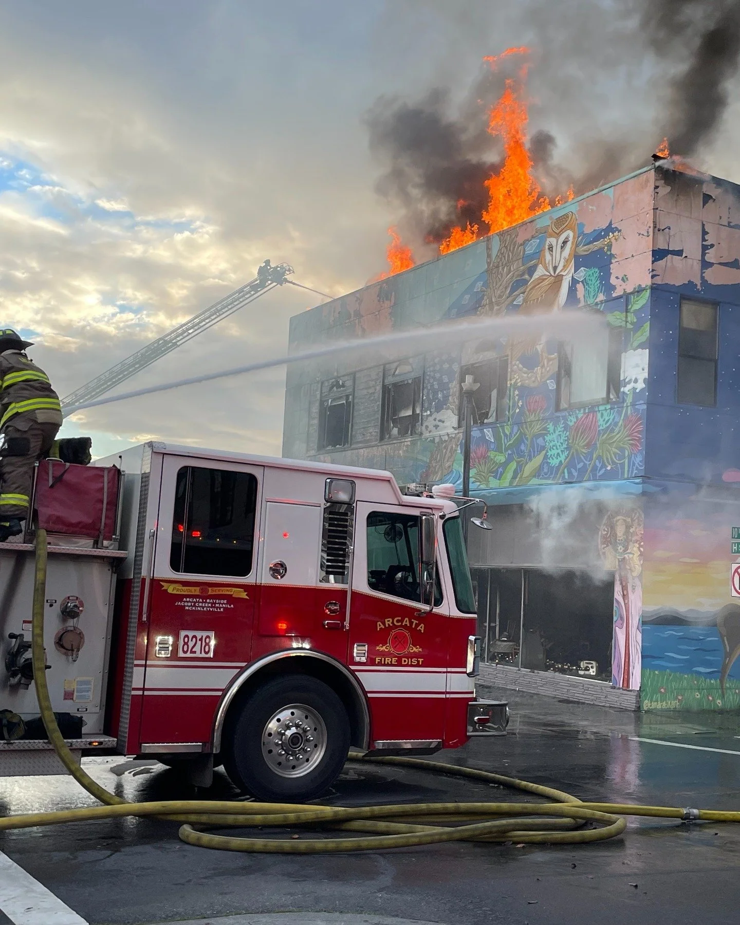 Our hearts are with all those in Arcata who have been impacted by last Friday&rsquo;s fire. 

Local artists lost their studios and creative tools in this devastating fire. The loss of a studio is not only the loss of a workspace, but of irreplaceable