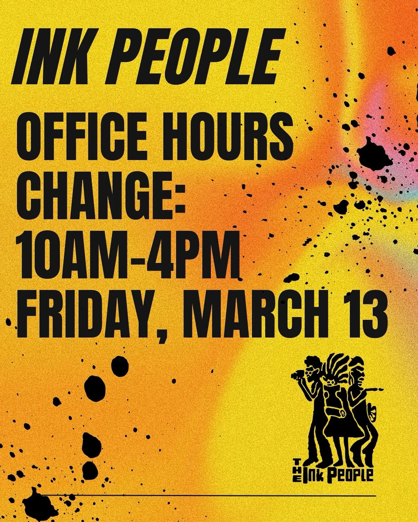 Hello!
Hello !
Please note that we will have slightly abbreviated office hours tomorrow, Friday, March 13, due to limited staffing.
Our main office at 627 3rd Street will be open from 10am-4pm instead of the usual 9am-4pm.
Thanks for your understandi
