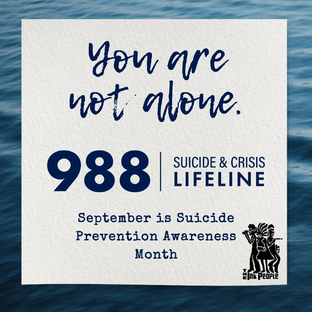 You are never alone. 
September is Suicide Prevention Awareness Month, we encourage everyone to become familiar with mental health resources that can help in times of crisis. It is never too late to reach out and find support. 

988 Suicide &amp; Cri