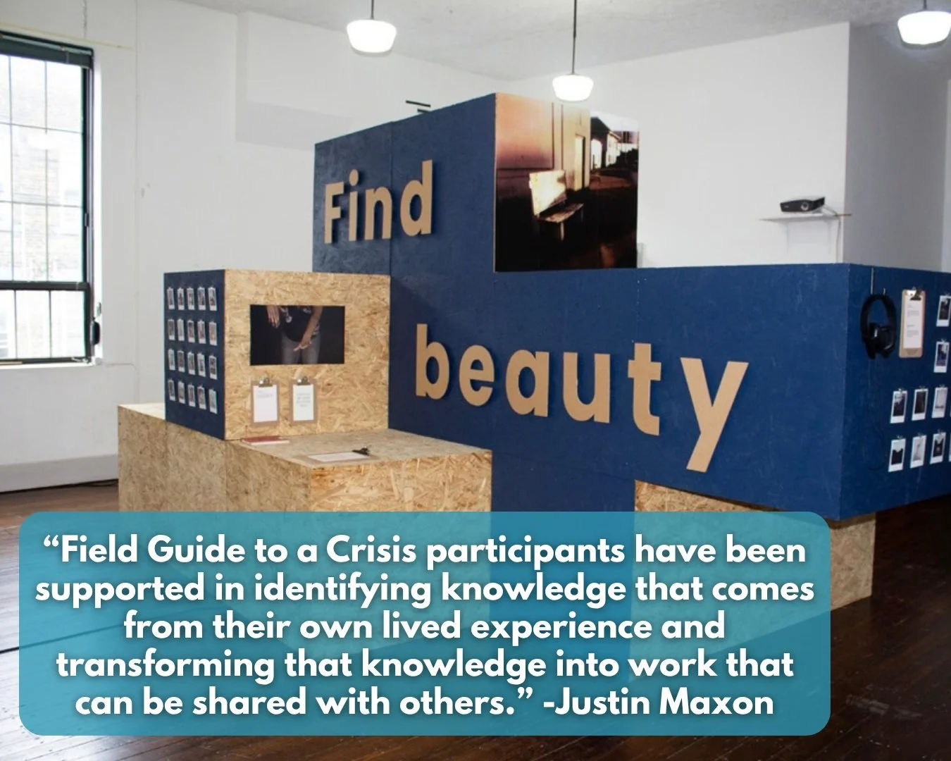 Resilience, relational recovery, and empowered education through lived-experience. Congratulations to Field Guide to a Crisis for receiving a California Arts Council project grant! 

Field Guide to a Crisis is a DreamMaker project that &ldquo;functio