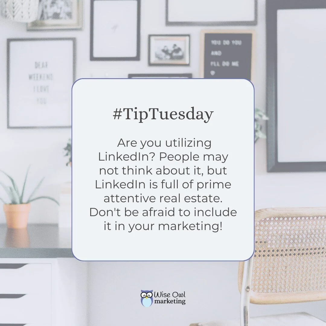 If you aren't posting on LinkedIn, you may be missing out on some great marketing opportunities!