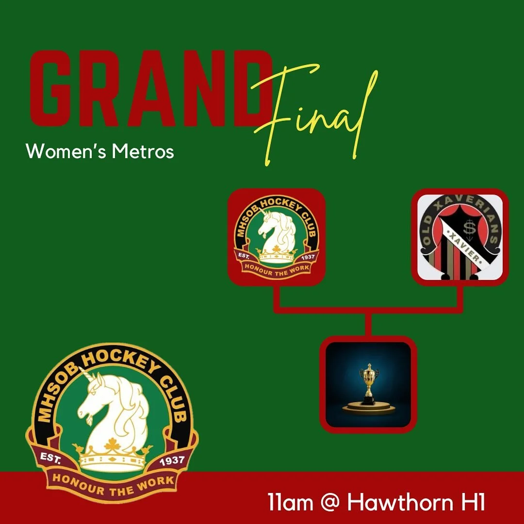 Metros ladies Grand Final, 11am at H1! Get down to support our ladies to victory!!!