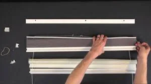 We Are repairing the broken window shade