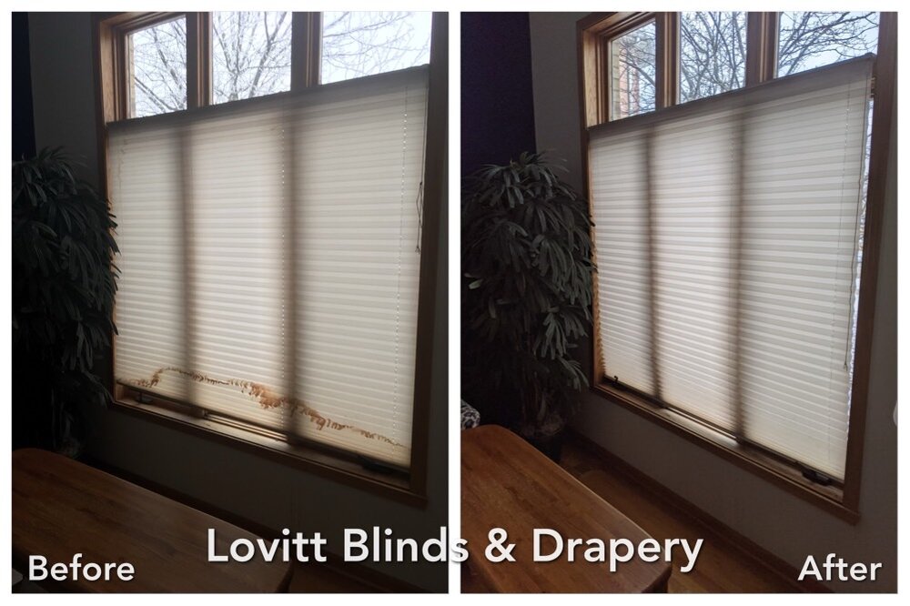 Blind Repair Cook County IL - Lovitt Blinds & Drapery