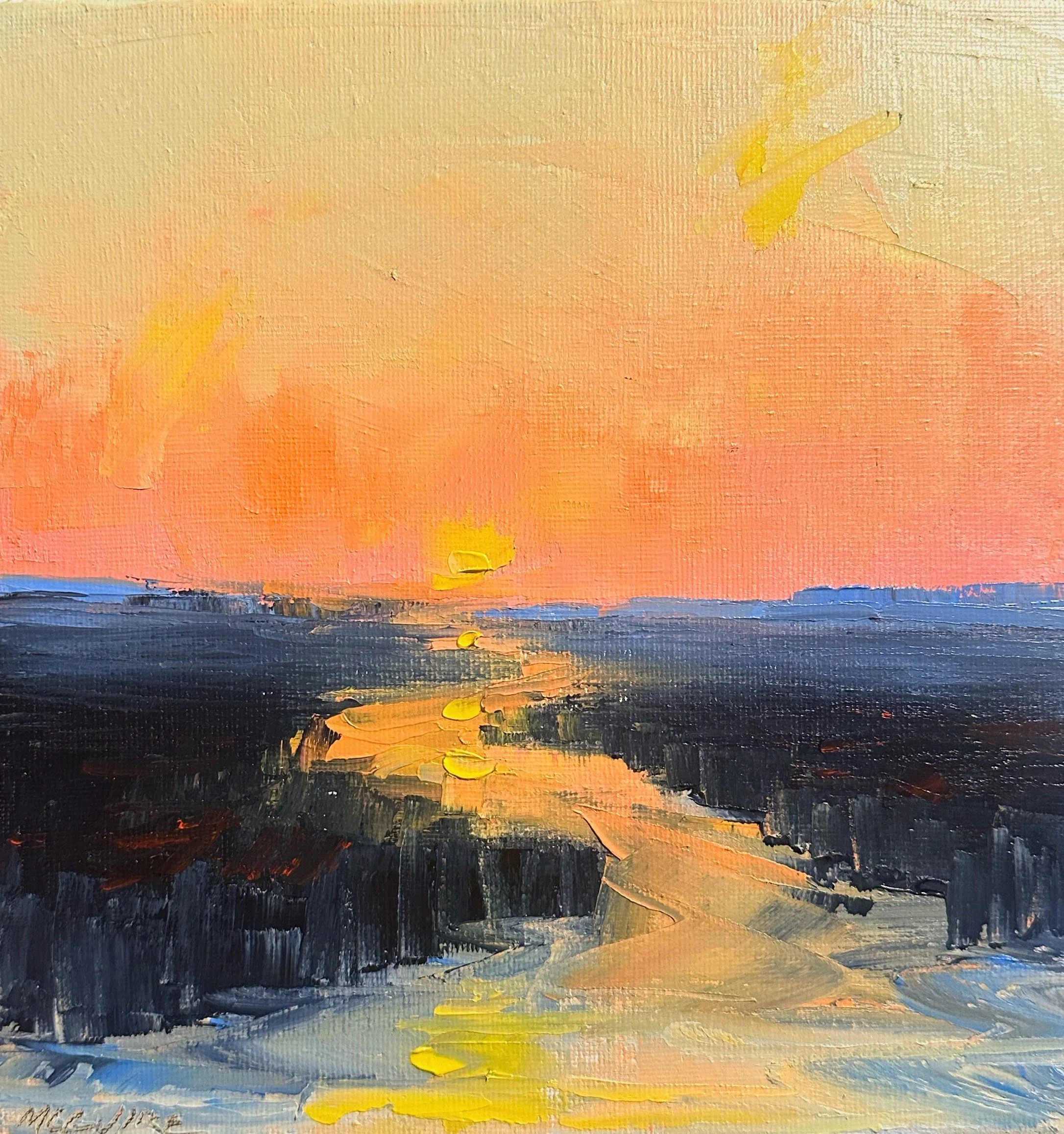 Summer Heat 8x8 oil.jpeg