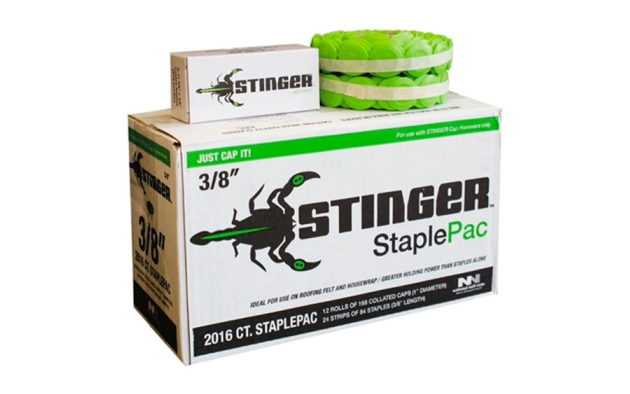 Stinger Ht38 Hammer Tacker – Lightweight Staple Gun For Roofing Felt, Housewrap, Insulation