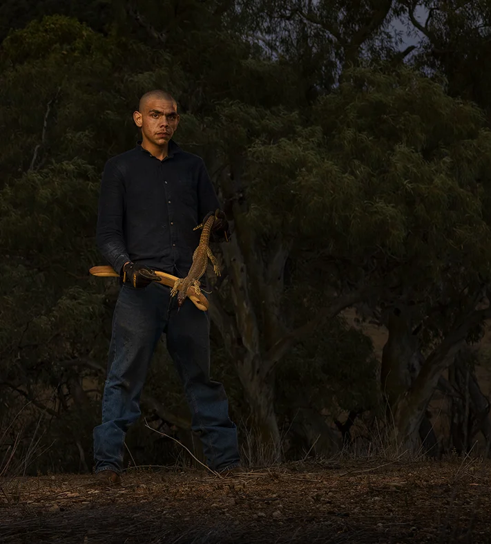 Dallas Brady at Ikara (Wilpena Pound) 2018. Photo by Dave Laslett