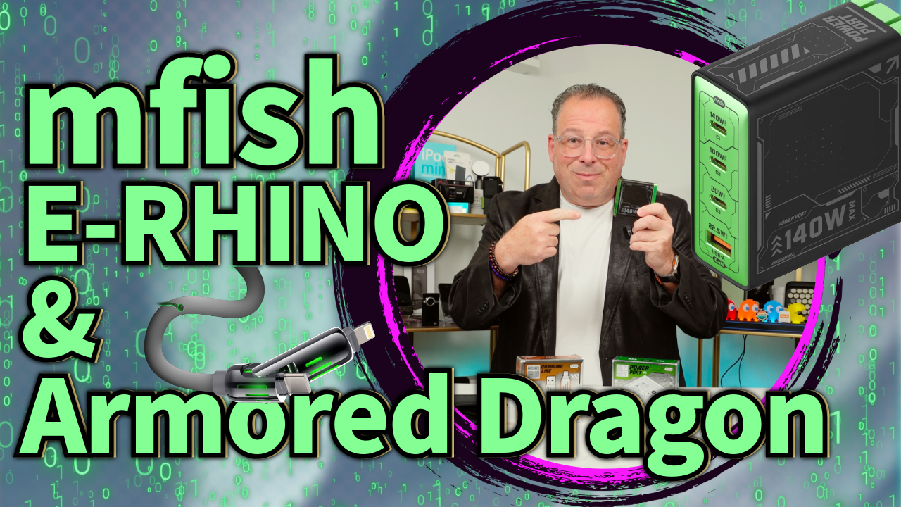 Can This 140W Charger Replace All Your Adapters? mfish E-RIHNO & Armored Dragon Cable Review Review