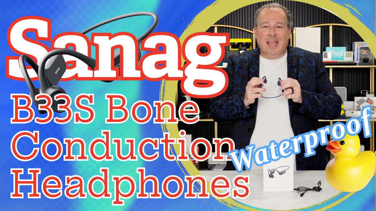 Swimming, Running, Commuting — Sanag B33S, One Pair of Headphones for Everything