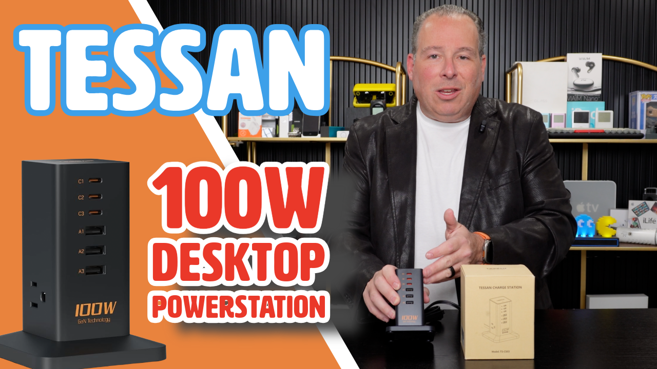 Small Size, Massive Power: Inside the TESSAN 100W GaN Charging Station