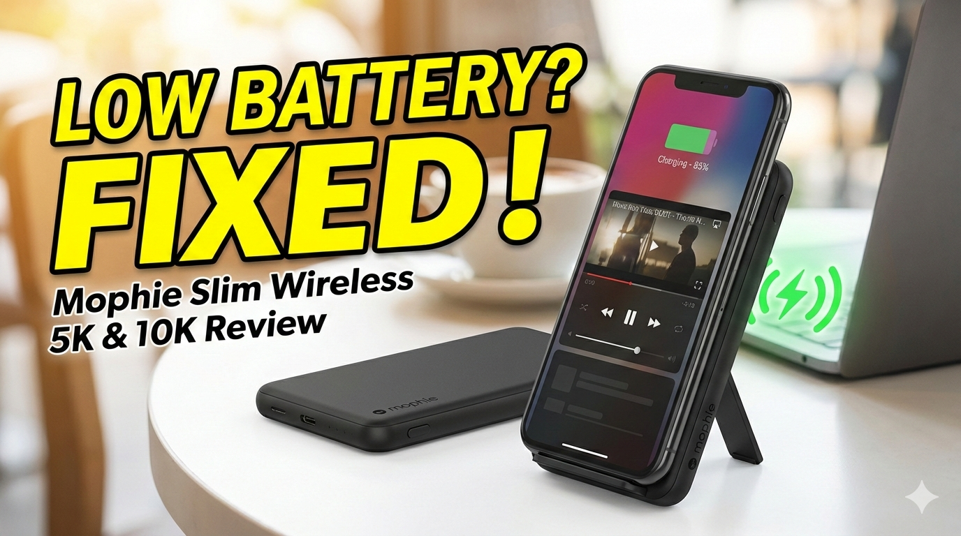 Power Without the Protrusion: Mophie’s New Wireless Staples