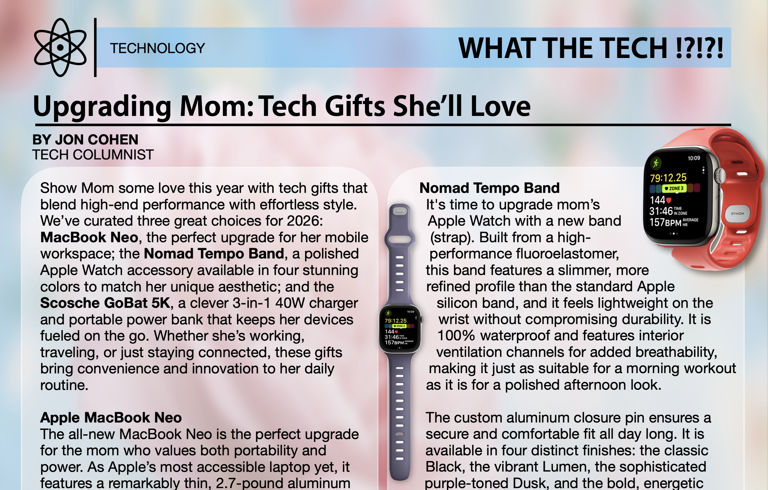 Upgrading Mom: Tech Gifts She’ll Love
