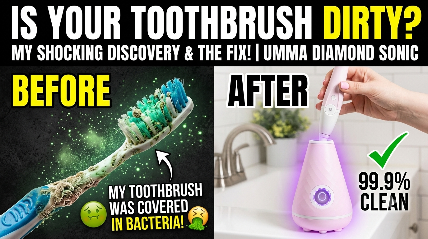 My Toothbrush Was Covered in Bacteria: Why I Switched to the TAO Clean UMMA Diamond Sonic Toothbrush