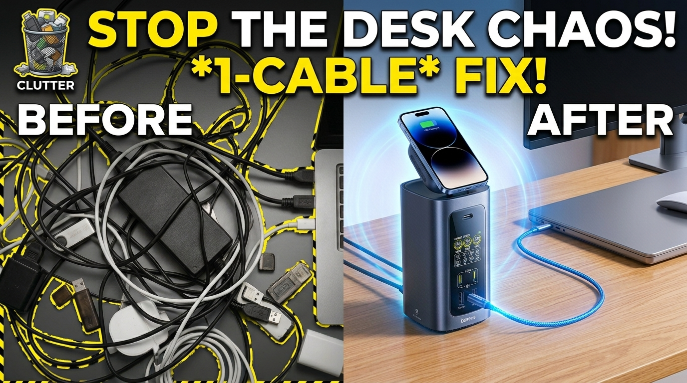 Baseus Spacemate RD1 Pro: The Smartest Way to Power Your Entire Desk