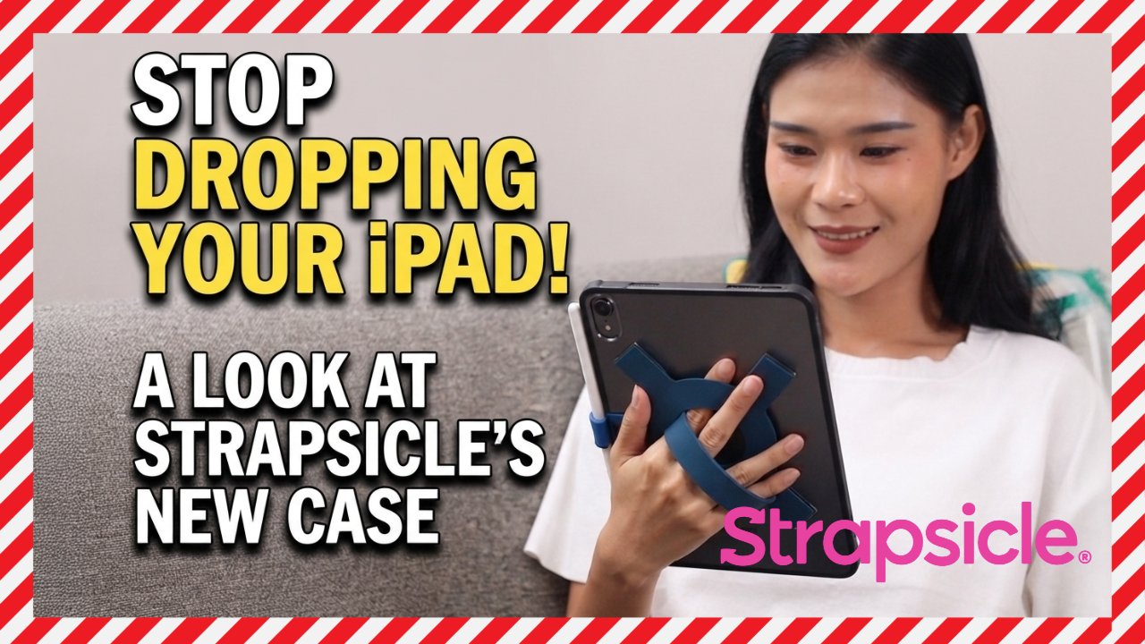 Stop Dropping Your iPad! A Look at Strapsicle's New iPad Case