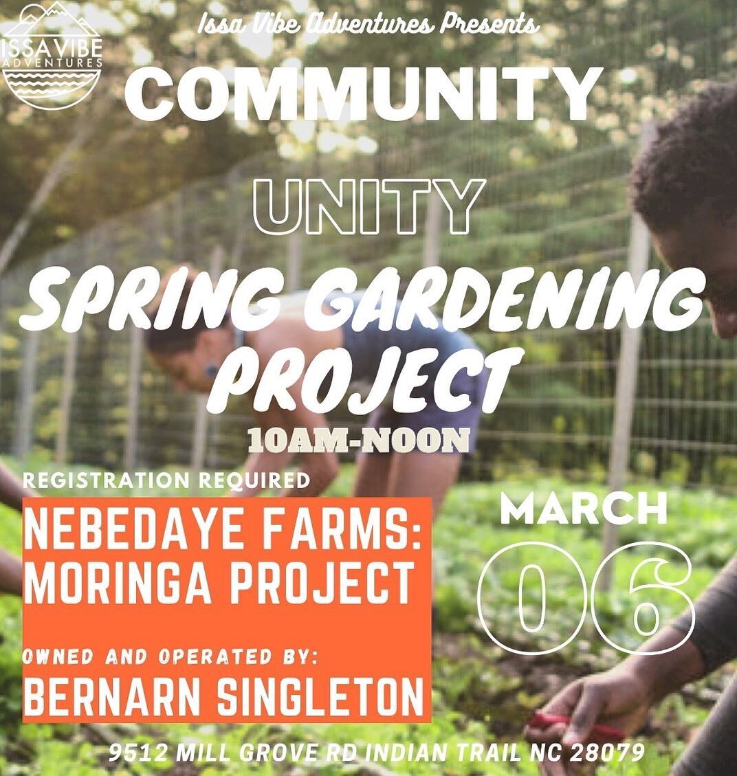Please join Issa Vibe Adventures as we embark on another chapter of community unity (community service). We are happy to announce that community gardening will be returning for 2021. The first gardening installation will be this Saturday, March 6th. 