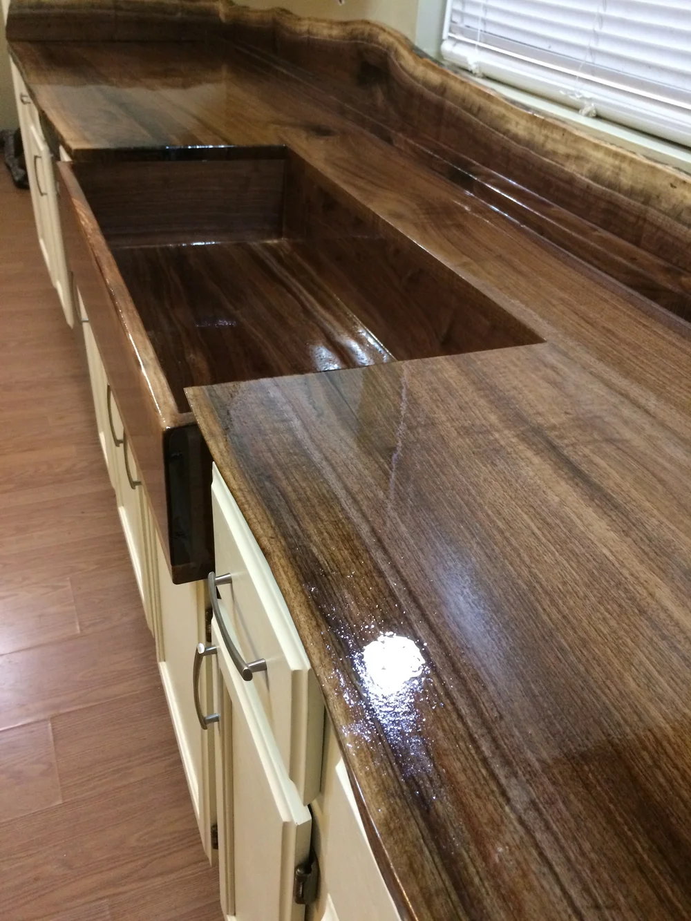 River City Sawmill Black Walnut Kitchen Counter Top