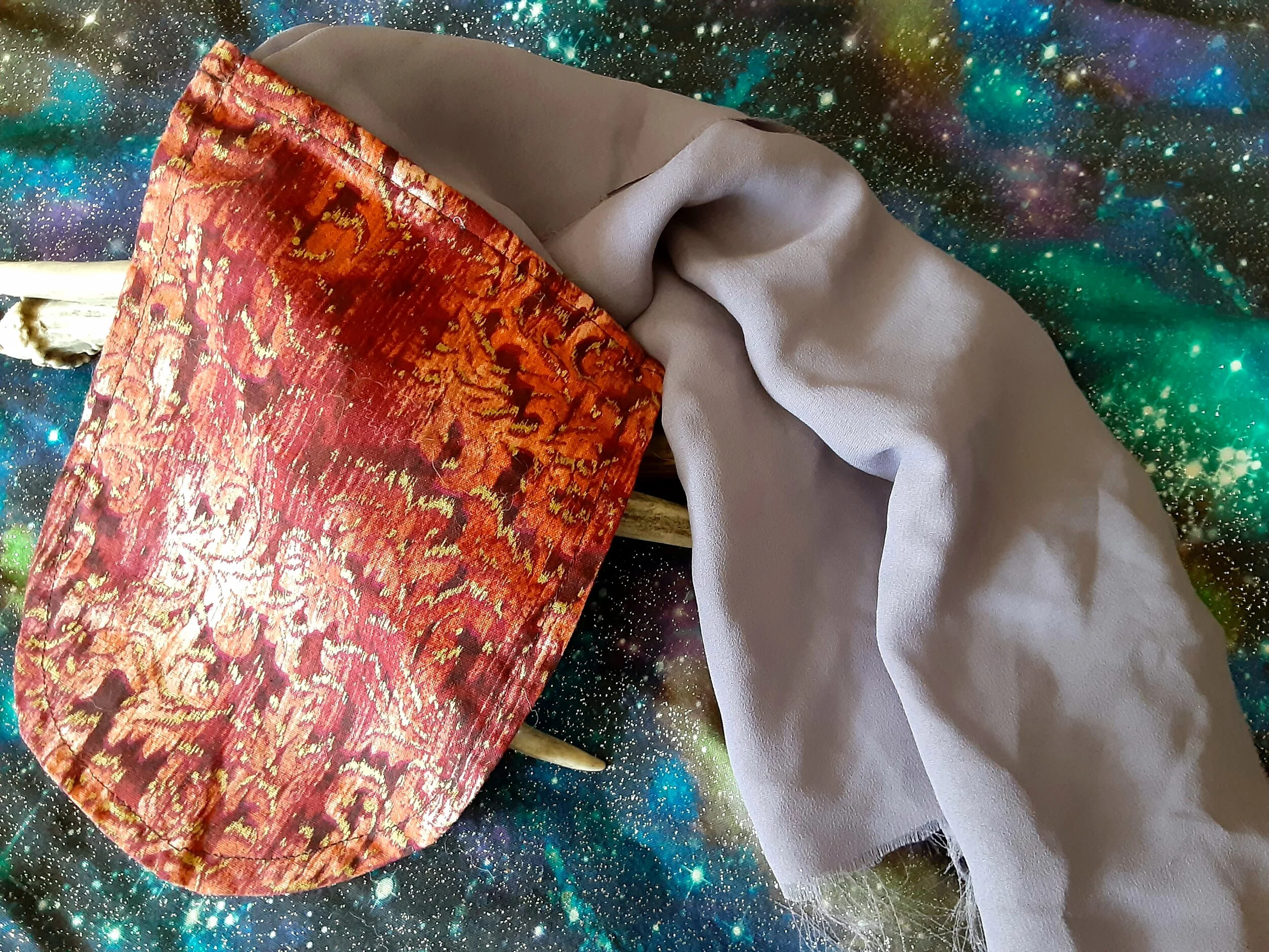 autumn/lavender temporary pocket