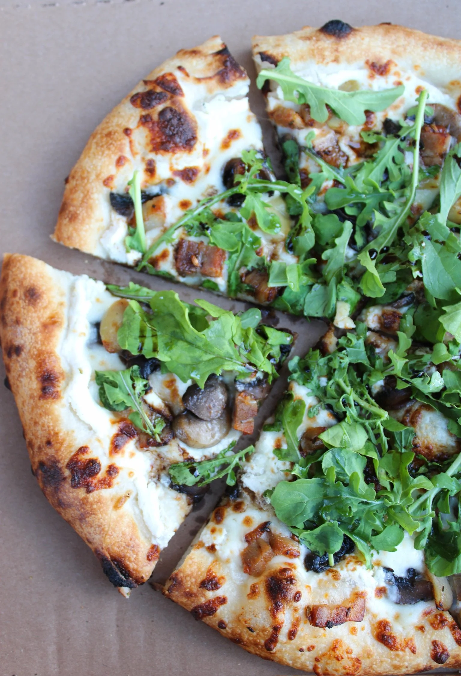 Mushroom Garlic Truffle Pizza (Pizza Friday Nights)