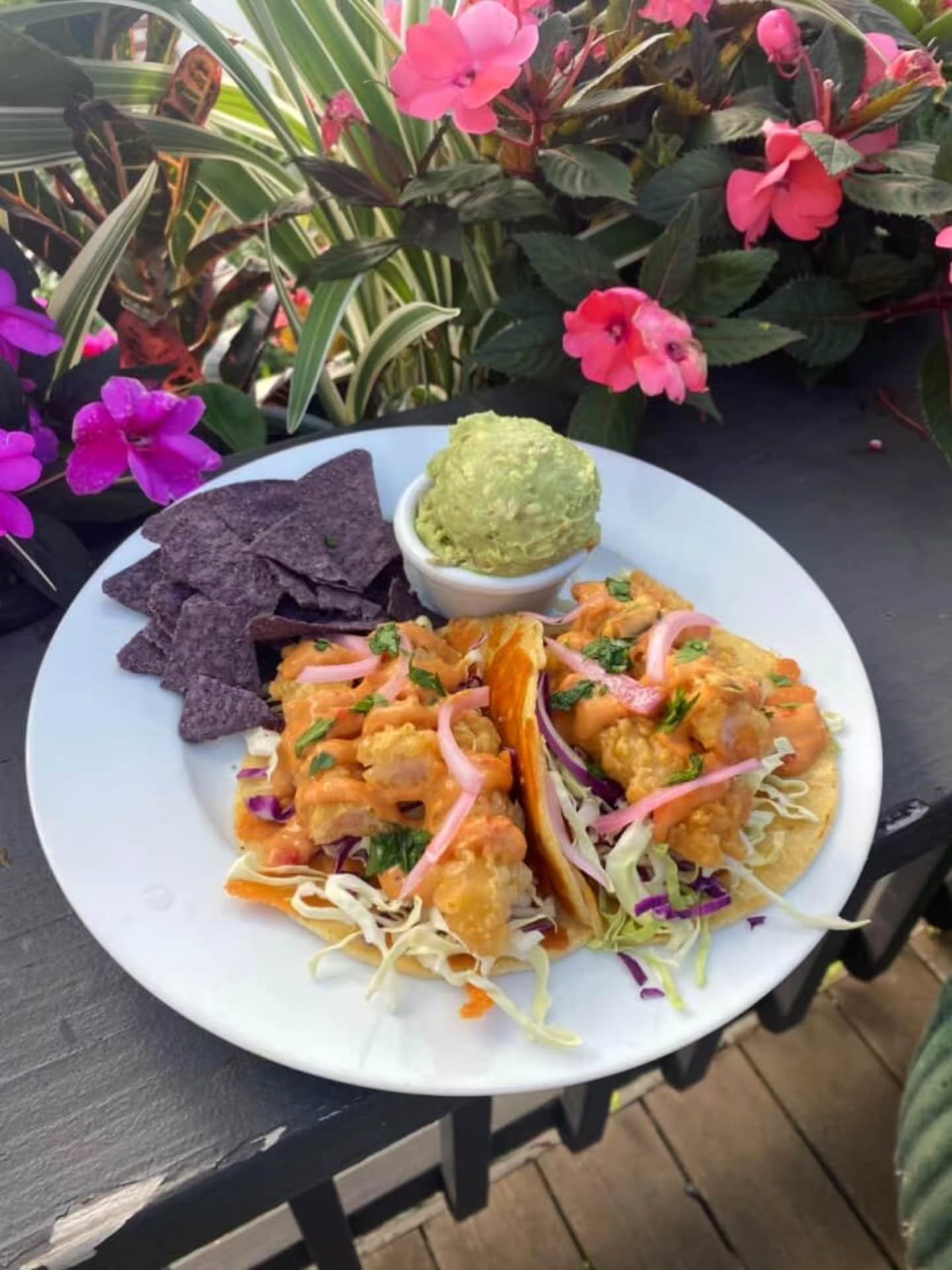 Shrimp tempura tacos today!
11am-3pm 808-332-7001