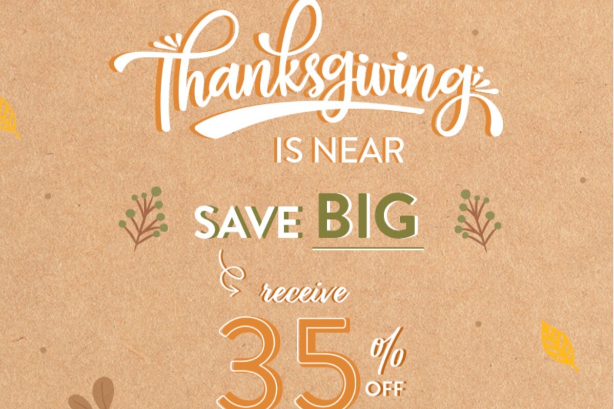 "Thanksgiving 2019 Savings" Email Campaign