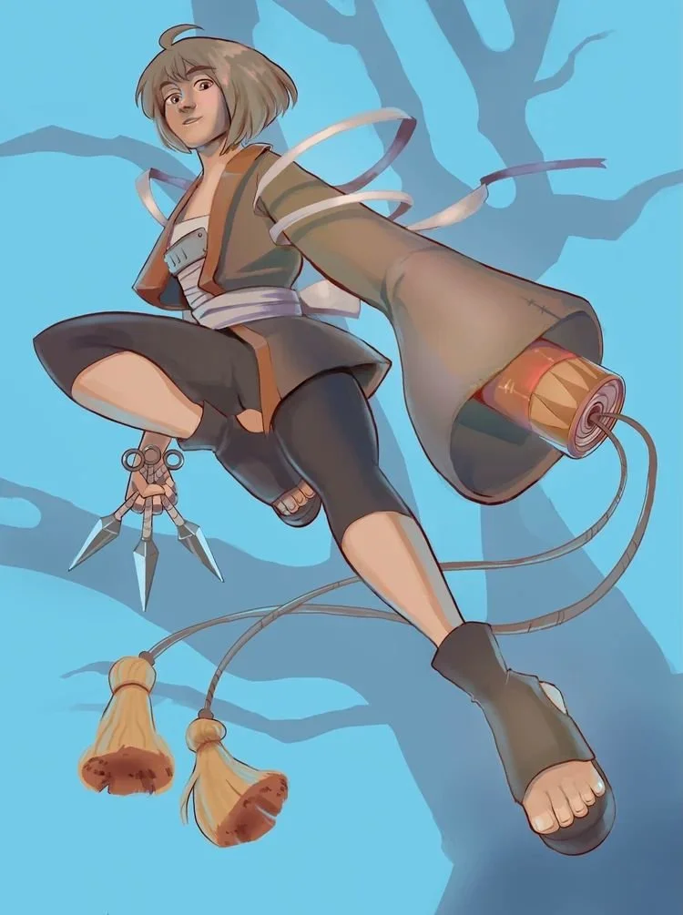 Naruto OC art (Procreate)